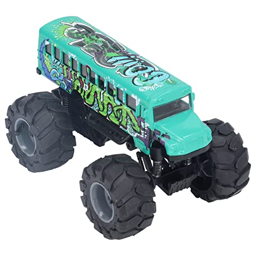 TOPINCN 1:43 Buse Buse Car Mode Forme Wheph School School Toset - Ideal für Kinderunterhaltung (Green) von TOPINCN