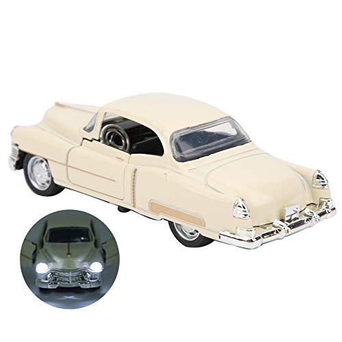 TOPINCN Auto Auto -Modell des Klassischen Klangs für mit Kindern Ingarchten Spielzeug Spielzeug (White) von TOPINCN