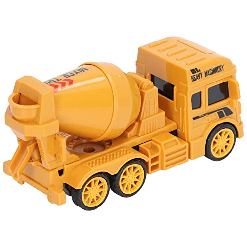TOPINCN Baufahrzeugspielzeug Langlebig Mini Inertial Engineering Spielzeugauto für Geburtstagsgeschenk, Plastikmaterial (Tontanker [Trägheitsleistung]) von TOPINCN