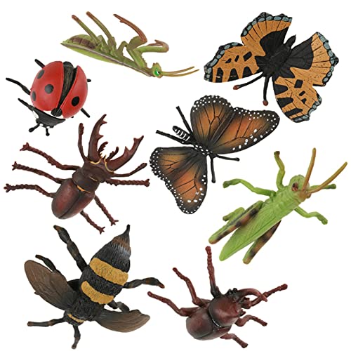 TOPINCN Buntes 4PCS -Insektenmodelle Kit, ökologisches Insektenspielzeugspiel für, Fotografiezubehör, Größe: Wie das Bild Zeigt von TOPINCN