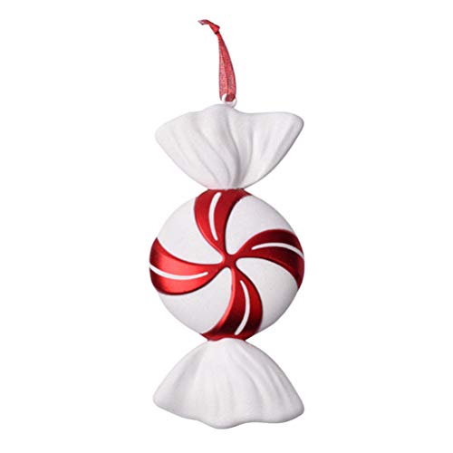 TOPINCN Candy Cane Ornament, Roter Weißer Weihnachtsbaumanhänger, DIY Lollipops Weihnachtsdekor, Große Hängs -Süßigkeiten -Dekoration mit Windmühlenform für Urlaubsfeier, Home Festive (Sortierte TOPINCN Candy Cane Ornament, Roter Weißer Weihnachtsbaumanhänger, DIY Lollipops Weihnachtsdekor, Große Hängs -Süßigkeiten -Dekoration mit Windmühlenform für Urlaubsfeier, Home Festive (Sortierte von TOPINCN