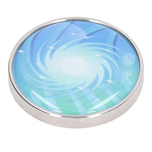 TOPINCN Desktop Rotierendes Gadget, Gyroscope -Gerät, Spannungsreliefschmuck aus Edelstahl Rotierende Dekompression mit Farbenfrohen Muster für Raumliebhaber Ersteller Ersteller (#3) von TOPINCN