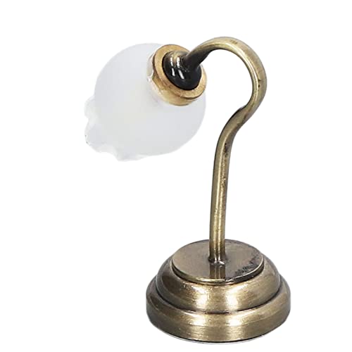 TOPINCN Dollhouse Miniaturtischlampe Modell Blumendesign Weiche Beleuchtung 1:12 Skala für die Heimdekoration TOPINCN Dollhouse Miniaturtischlampe Modell Blumendesign Weiche Beleuchtung 1:12 Skala für die Heimdekoration von TOPINCN