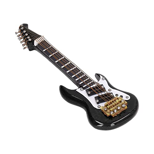 TOPINCN E-Gitarren-Magnet, Exquisiter E-Gitarren-Kühlschrank-Magnet, Stilvoll für Metalloberflächen (Schwarzer E-Gitarren-Magnet) von TOPINCN