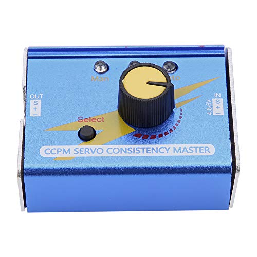 TOPINCN ESC -Servo -Tester für RC Flugzeuge und Hubschrauberautos, Aluminium Legierungsgehäuse, 3 Modi für Servo/ESC Überprüfung TOPINCN ESC -Servo -Tester für RC Flugzeuge und Hubschrauberautos, Aluminium Legierungsgehäuse, 3 Modi für Servo/ESC Überprüfung von TOPINCN