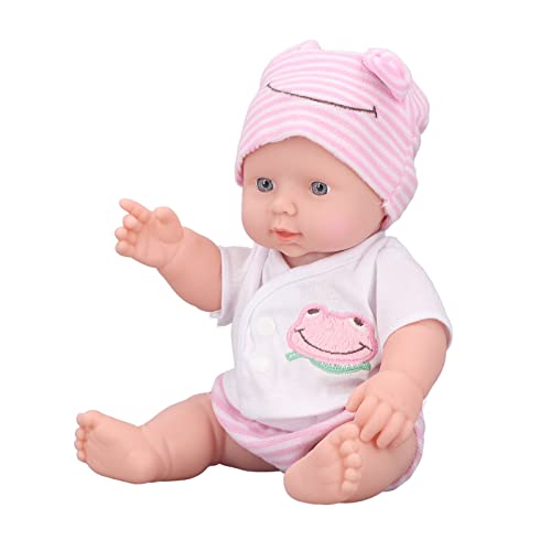 TOPINCN Echtes Leben der Süße Silikonkörper der Renidpuppe 11,8 Zoll Realistisches Baby Feiner Rahmen von TOPINCN