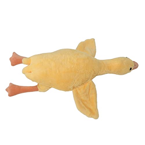 TOPINCN Gefüllte Gänsespielzeug Süßer Tierplüsch Kissen Weiches Schönes Tiergefüllte Spielzeug für Sofa Schlafzimmer, 31,5in (Yellow) von TOPINCN
