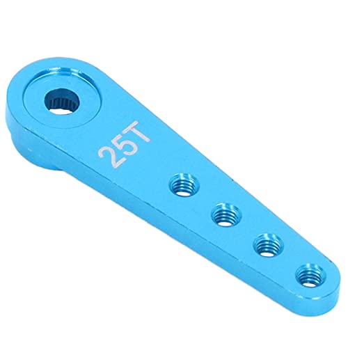 TOPINCN Hochwertige 25 -t -Aluminium Servoarm Verlängerte Einseitige Lenkhorn für RC Modelle (Blue) von TOPINCN
