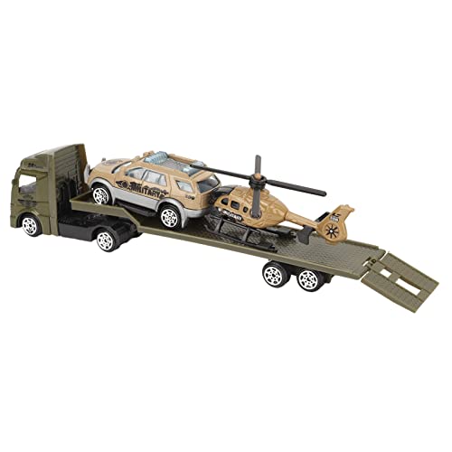 TOPINCN Ingenieurwesen für, die in Teamspielen Soziale Fähigkeiten Entwickeln, Umfassen Straßenschild und Modelle, ca. 20 cm Größe, 4pcs Set 1: 64 Skala (Type C) von TOPINCN