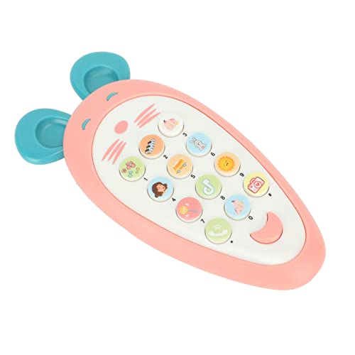 TOPINCN Interaktive Babyspiel -Telefone mit Silikondeckel, Frühes Telefonspielzeug für die Kognitive Entwicklung, Bildspielzeug von Bildungshandy für Babys und Kleinkinder, Ideal für Sprachlernen TOPINCN Interaktive Babyspiel -Telefone mit Silikondeckel, Frühes Telefonspielzeug für die Kognitive Entwicklung, Bildspielzeug von Bildungshandy für Babys und Kleinkinder, Ideal für Sprachlernen von TOPINCN