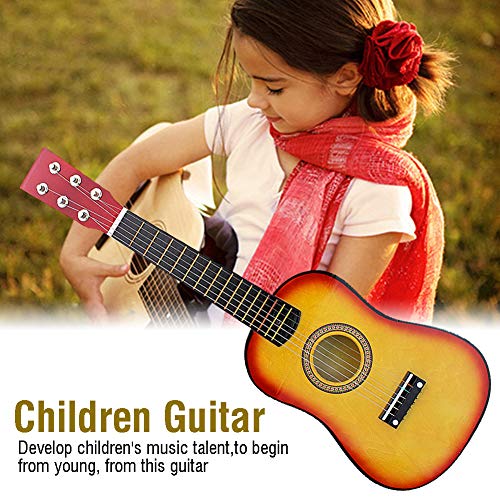 TOPINCN Kindergitarrenspielzeug für Kinder für Anfänger, Tragbares und Sicheres Musikinstrument für Kinder, Inspiriert Kreativität und Auditorische Fähigkeiten, für Kinderstudentische Anfänger TOPINCN Kindergitarrenspielzeug für Kinder für Anfänger, Tragbares und Sicheres Musikinstrument für Kinder, Inspiriert Kreativität und Auditorische Fähigkeiten, für Kinderstudentische Anfänger von TOPINCN