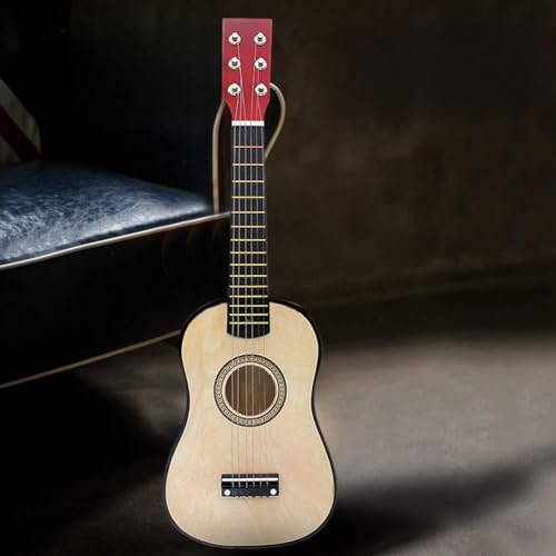 TOPINCN Kindergitarrenspielzeug für Kinder für Anfänger, Tragbares und Sicheres Musikinstrument für Kinder, Inspiriert Kreativität und Auditorische Fähigkeiten, für Kinderstudentische Anfänger TOPINCN Kindergitarrenspielzeug für Kinder für Anfänger, Tragbares und Sicheres Musikinstrument für Kinder, Inspiriert Kreativität und Auditorische Fähigkeiten, für Kinderstudentische Anfänger von TOPINCN