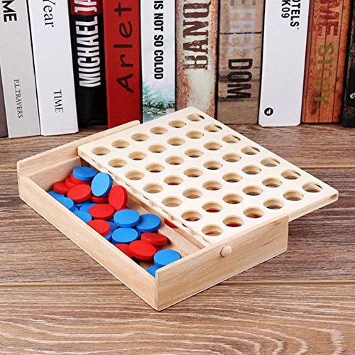 TOPINCN Klassische Holzbrettbildschirme Sind Perfekt für Familienspiele für Familienspiele aus Hochwertigem Gummiholz ​​mit Sicherem Umweltfarben, Format für Einfache Lagerung und Transport, Hilft, von TOPINCN