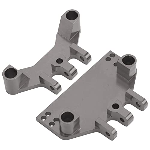 TOPINCN Langlebiger RC -Auto -Modified Accessoires Feine Verarbeitung Vorne und Hintere Spurstange Sockel für MN86 MN86S 1/12 RC Autos (Ti-Farbe) von TOPINCN