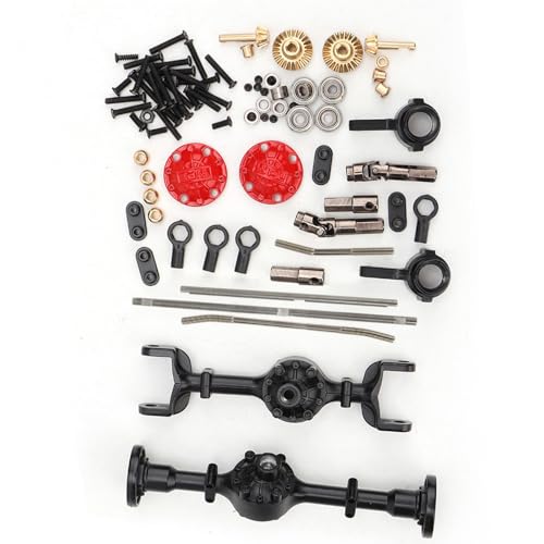 TOPINCN Langlebiges Metallkit für WPL 1/16 RC -Auto B14 B24 B26 C14 C24, Verbesserung der RC -Autoleistung, Geeignet für Anfänger und Fortschrittliche Spieler von TOPINCN