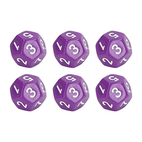 TOPINCN Laut Polyedral Set Exquisites Set Tragbares Arbeitship mit Leicht zu Lesen -Zahlen für das Pub Game Family Party Brettspiel, 40 Stück für Bildung und Unterhaltung (Purple) von TOPINCN