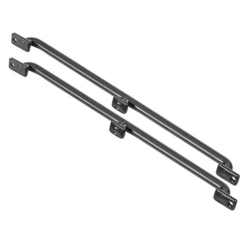 TOPINCN Metal -Handlauf für RC -Crawler Auto, Langlebiges Body Shell Accessoire, Verbesserung des Spiels, Geeignet für 1/10 Skala, Schwarz, 2 Pack für RC Lüfter/ (135 cm) von TOPINCN