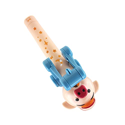 TOPINCN Niedliche Tierische Lollipop -Roboterhalterin für Mädchen, Lustige Lollipop -Box/Cover für Saubere Aufbewahrung Ideale, 21 cm (Schweinchen) von TOPINCN