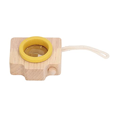 TOPINCN Prismen -Objektivspielzeug Im Kamera -Stil mit Bienenaugeneffekt, Einzigartige Sicht für das Spiel der Im Freien Freien (Yellow) von TOPINCN
