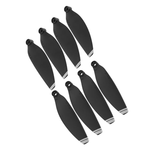 TOPINCN Professionelles Drohnenklingen -Spieldesign für Mini, Leicht zu Ersetzen und Praktisch, Ideal für Luftfotografie -Enthusiasten (schwarzer silberner Rand) von TOPINCN