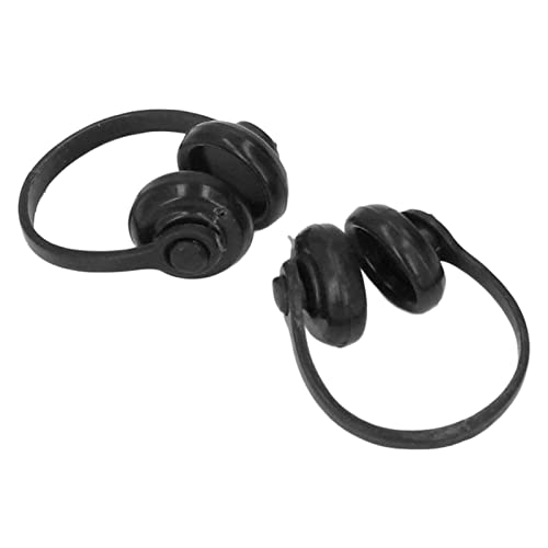 TOPINCN Puffy -Kopfhörer für Miniaturpuppen Dekoration des Modells für Puppen 1/12, 2pcs Simulation Mini -Kopfhörer für die Schauplatz des Hauses von (Black) von TOPINCN