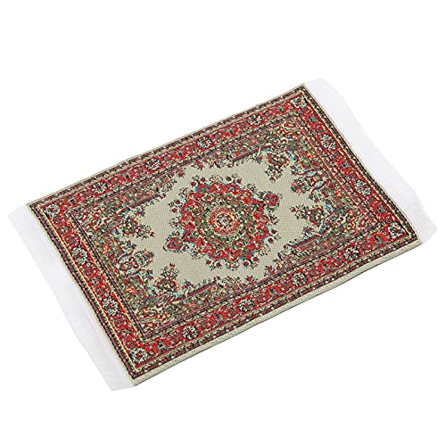 TOPINCN Puppenteppich Miniaturdraht Teppich Ausgezeichnete Strahlung (Blumenduft) von TOPINCN