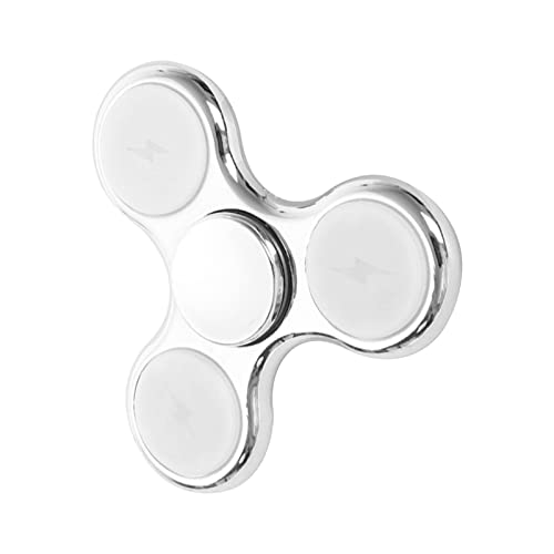 TOPINCN Rotationsspielzeug für Kinderfinger mit LED -Licht - 3 Blatt tragbares Gyroskop Spielzeug Hilft Beim Rauchen Aufzuhören, Reduziert die Hyperaktivität den Finger der Weißen Plastikabdeckung TOPINCN Rotationsspielzeug für Kinderfinger mit LED -Licht - 3 Blatt tragbares Gyroskop Spielzeug Hilft Beim Rauchen Aufzuhören, Reduziert die Hyperaktivität den Finger der Weißen Plastikabdeckung von TOPINCN