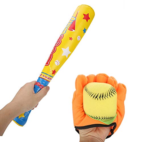 TOPINCN Safer Ungiftiger Sport Baseball Bat Ball Glove Set für Geschenke Geburtstag Urlaub Indoor-Übung TOPINCN Safer Ungiftiger Sport Baseball Bat Ball Glove Set für Geschenke Geburtstag Urlaub Indoor-Übung von TOPINCN