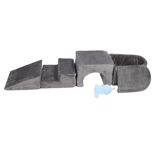 TOPINCN Schaumkletternblöcke mit Ballgrube & Treppen für Kleinkinder, Kleinkinder Kletterspielzeug Schaumplayplatz Set, Weiche Innenklettern Crawling Toys Aktivitätsstruktur Spiel Set von TOPINCN