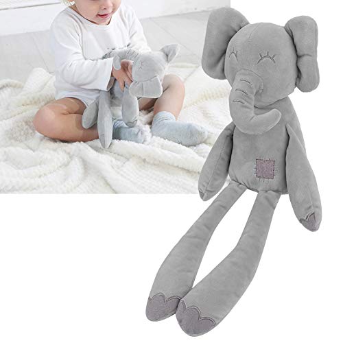 TOPINCN Schöne Elefantenplüschspielzeug für Babys, Pädagogische Gefüllte Tierpuppe, um Sich seit Jahren für Säuglingsangst, Weiches und Graues Spielzeug zu Beruhigen (Graue langfußige Elefantenpuppe) TOPINCN Schöne Elefantenplüschspielzeug für Babys, Pädagogische Gefüllte Tierpuppe, um Sich seit Jahren für Säuglingsangst, Weiches und Graues Spielzeug zu Beruhigen (Graue langfußige Elefantenpuppe) von TOPINCN