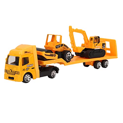TOPINCN Simulation Construction Truck Trailer Set für, Verbesserung der Neugier und Unabhängigkeit bei Einzel- und Teamspielen, Sicherer und Geruchloser Legierungs -LKW Spielzeug Set 4pcs, 4pcs TOPINCN Simulation Construction Truck Trailer Set für, Verbesserung der Neugier und Unabhängigkeit bei Einzel- und Teamspielen, Sicherer und Geruchloser Legierungs -LKW Spielzeug Set 4pcs, 4pcs von TOPINCN