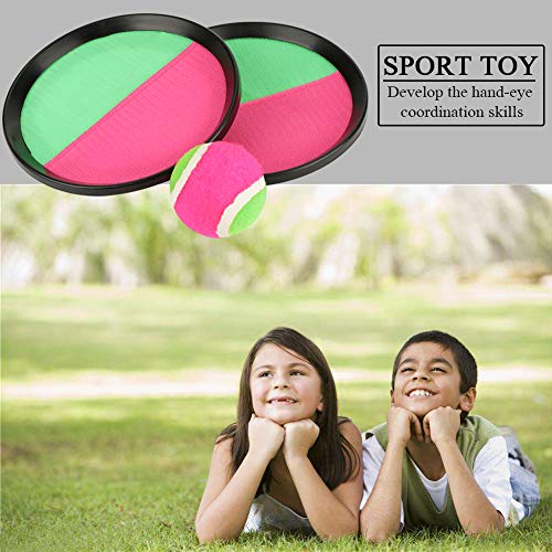 TOPINCN Sportliche Werfen und Fangen Spiele für Beach-Outdoor-Aktivitäten-sicheres ABS-Material, Einstellbares Handgurt, Entwickelt Hand-Auge-Koordinationsfähigkeiten und Bilden die von TOPINCN