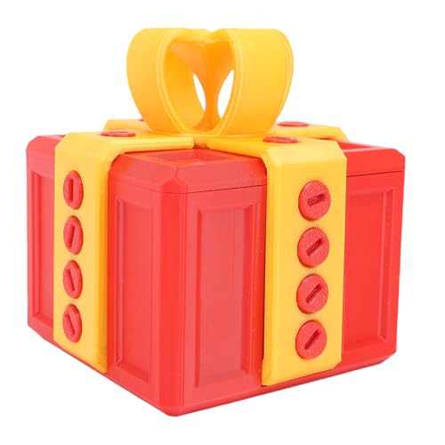 TOPINCN Störende Geschenkbox mit Schrauben, Streichschraubenschachtel 3D Gedruckt Wirklich Nervige Geschenkboxen Lustige Geschenkbox Überraschung Lustige Streich Geschenkbox für (rotes TOPINCN Störende Geschenkbox mit Schrauben, Streichschraubenschachtel 3D Gedruckt Wirklich Nervige Geschenkboxen Lustige Geschenkbox Überraschung Lustige Streich Geschenkbox für (rotes von TOPINCN