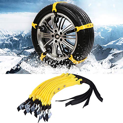 TOPINCN Universelle Reifenschnee Kette Starke Adhäsionsreifenkette für Einen Sicheren Antrieb in Schneebedecktem Zustand TOPINCN Universelle Reifenschnee Kette Starke Adhäsionsreifenkette für Einen Sicheren Antrieb in Schneebedecktem Zustand von TOPINCN
