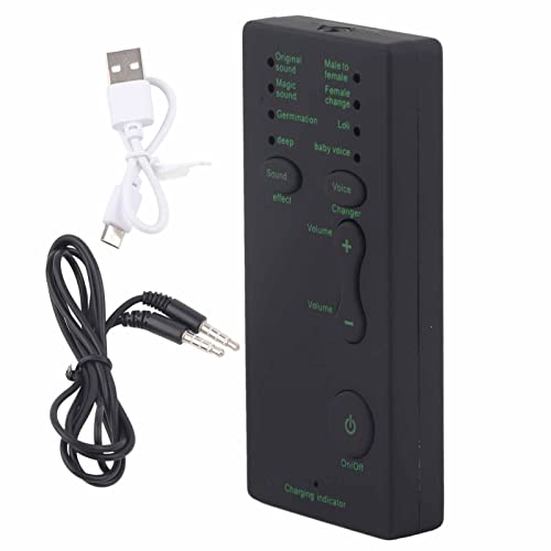 TOPINCN Voice Changer -Gerät, Plug & Play Sound Changer Converter für -Tablet und Gaming Plattformen, Einfach zu Transportieren Eisenspeicherbox, Geeignet für Unterhaltung mit Freunden TOPINCN Voice Changer -Gerät, Plug & Play Sound Changer Converter für -Tablet und Gaming Plattformen, Einfach zu Transportieren Eisenspeicherbox, Geeignet für Unterhaltung mit Freunden von TOPINCN