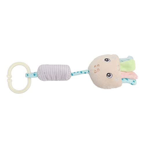 TOPINCN Weiches Plüschbaby Hanging Spielzeug Süßes Tier Fordern Interessanter Klanghandton für Babys zu Hause oder Unterwegs (Oktopus 29 cm) von TOPINCN