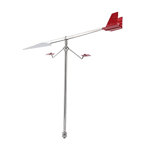 TOPINCN Windstahlstahl -Indikator für die Yachtnavigation, Starke Windnotation von TOPINCN