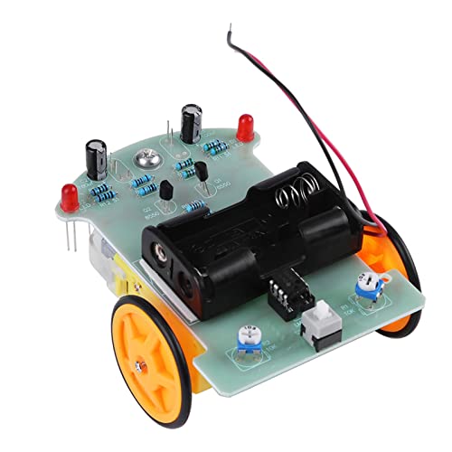 TOPINCN Tracking Robot Car Smart Car Kit DIY Elektronisches Zubehör Set für Kinder Lernen Elektronische Lernelektronik von TOPINCN