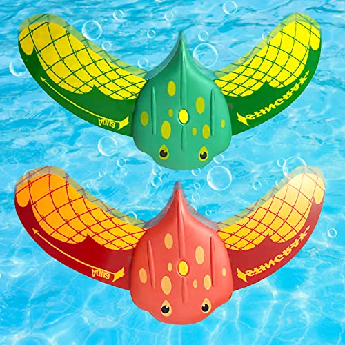 TOPJOWGA Wasser Spielzeug Fische, 2PCS Tauchen Spielzeug, Wasserspielzeug, Fisch Schwimmspielzeug Unterwasser Pool Spielzeug, Teufel Fisch Sommer Pool Strand Schwimmen Tauchspielzeug TOPJOWGA Wasser Spielzeug Fische, 2PCS Tauchen Spielzeug, Wasserspielzeug, Fisch Schwimmspielzeug Unterwasser Pool Spielzeug, Teufel Fisch Sommer Pool Strand Schwimmen Tauchspielzeug von TOPJOWGA