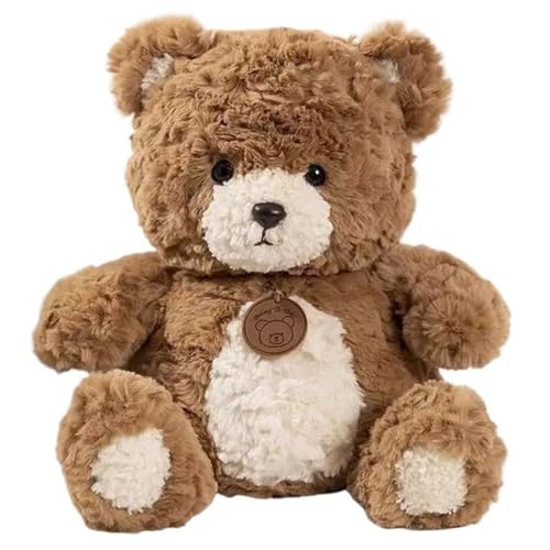 TOPLITHE Bären Kuscheltier, Zärtlicher Brauner Bär Weiches Kuschelkissen Spielzeug Plüschtier for Alle Altersgruppen Geburtstagsgeschenk von TOPLITHE