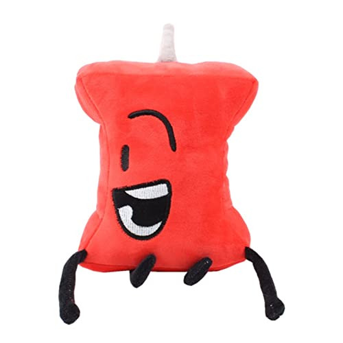 TOPLITHE Battle for Dream Island Plüschplüsch, Bfdi Plushies Weiche Puppe gefüllt mit gestickten Details für Kinderfans (PIN) von TOPLITHE