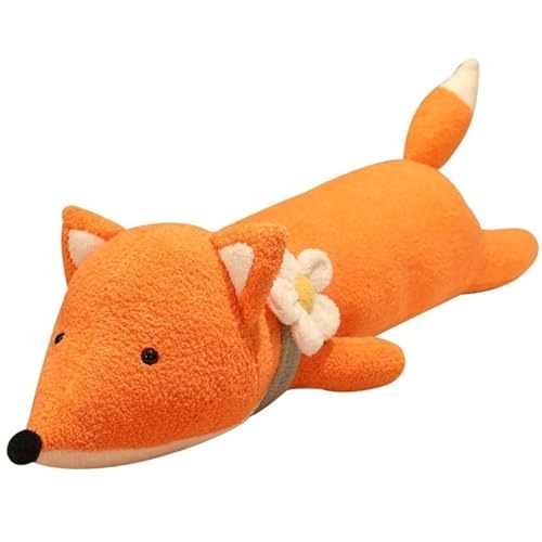 TOPLITHE Cartoon-Tier-langes Kissen aus Plüsch, weiches, umarmendes Körperkissen for Mädchen und Jungen for Schlafen, langes Kissen, Stoffpuppe, Geschenke for Weihnachten, Geburtstag(Fox,65CM/26IN) TOPLITHE Cartoon-Tier-langes Kissen aus Plüsch, weiches, umarmendes Körperkissen for Mädchen und Jungen for Schlafen, langes Kissen, Stoffpuppe, Geschenke for Weihnachten, Geburtstag(Fox,65CM/26IN) von TOPLITHE