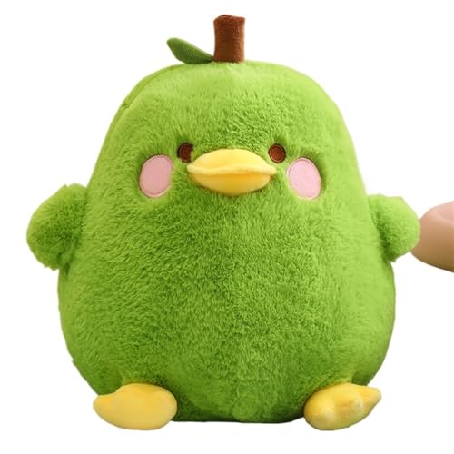TOPLITHE Duck Plush, Cute Fruit Duck Stuffed Animals Huggable Plushie Pillow Gift for Boys Girls Birthday Home Decoration(Green,40CM/15.7IN) von TOPLITHE