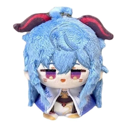 TOPLITHE Genshin Impact Kuscheltier, Anime Plüschtier Niedliche Weiche Stoffpuppe Schlüsselanhänger, Carcoon Figur Als Geschenk for Fans (Size : Ganyu) von TOPLITHE
