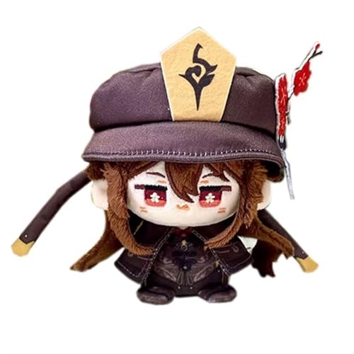 TOPLITHE Genshin Impact Kuscheltier, Anime Plüschtier Niedliche Weiche Stoffpuppe Schlüsselanhänger, Carcoon Figur Als Geschenk for Fans (Size : Hutao) von TOPLITHE