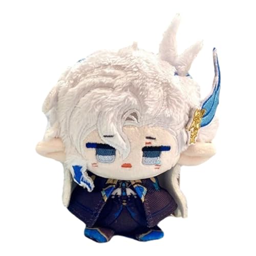 TOPLITHE Genshin Impact Kuscheltier, Anime Plüschtier Niedliche Weiche Stoffpuppe Schlüsselanhänger, Carcoon Figur Als Geschenk for Fans (Size : Neuvillette) von TOPLITHE