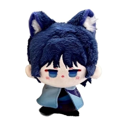 TOPLITHE Genshin Impact Kuscheltier, Anime Plüschtier Niedliche Weiche Stoffpuppe Schlüsselanhänger, Carcoon Figur Als Geschenk for Fans (Size : Wanderer) von TOPLITHE