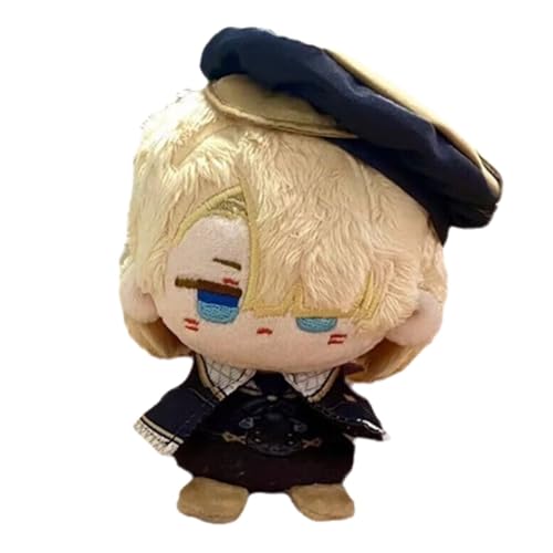 TOPLITHE Genshin Kuscheltier Schlüsselanhänger, 12CM Anime Plüschtier Niedliche Weiche Stoffpuppe Impact Carcoon Figur Als Geschenk for Fans(Freminet) von TOPLITHE