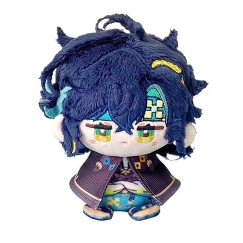 TOPLITHE Genshin Kuscheltier Schlüsselanhänger, 12CM Anime Plüschtier Niedliche Weiche Stoffpuppe Impact Carcoon Figur Als Geschenk for Fans(Kinich) von TOPLITHE