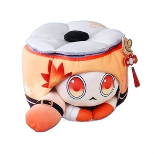 TOPLITHE Genshin Plüsch, Scaramouche Nahida Klee Furina ZhongLi Neuvillette Lyney Tartaglia Plüschfigur Impact Puppe Anime-Kollektion for Fans Geschenke(Kaedehara Kazuha,16CM/6IN) von TOPLITHE